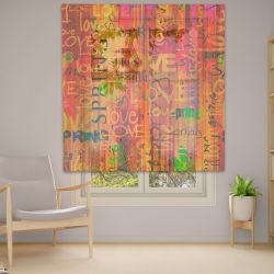 Римська штора з фотодруком Фотодрук 14-93 Тюль