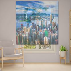 Римська штора з фотодруком Фотодрук 14-98 Тюль