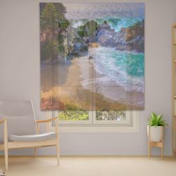 Римська штора з фотодруком Фотодрук 14-99 Тюль