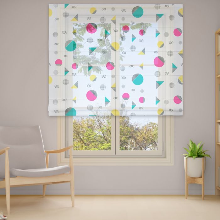 Римська штора DECOLIV Фотопечать  Тюль  130*170