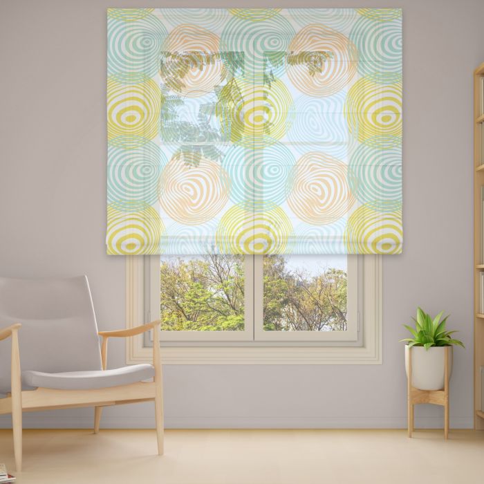 Римська штора з фотодруком Фотодрук 1-6 Тюль