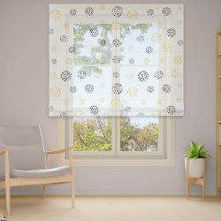 Римська штора з ланцюжковим карнизом Фотодрук 1-7 Тюль
