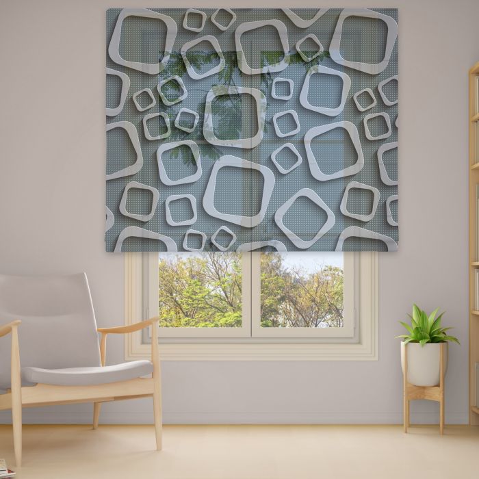 Римська штора DECOLIV Фотопечать  Тюль  160*170