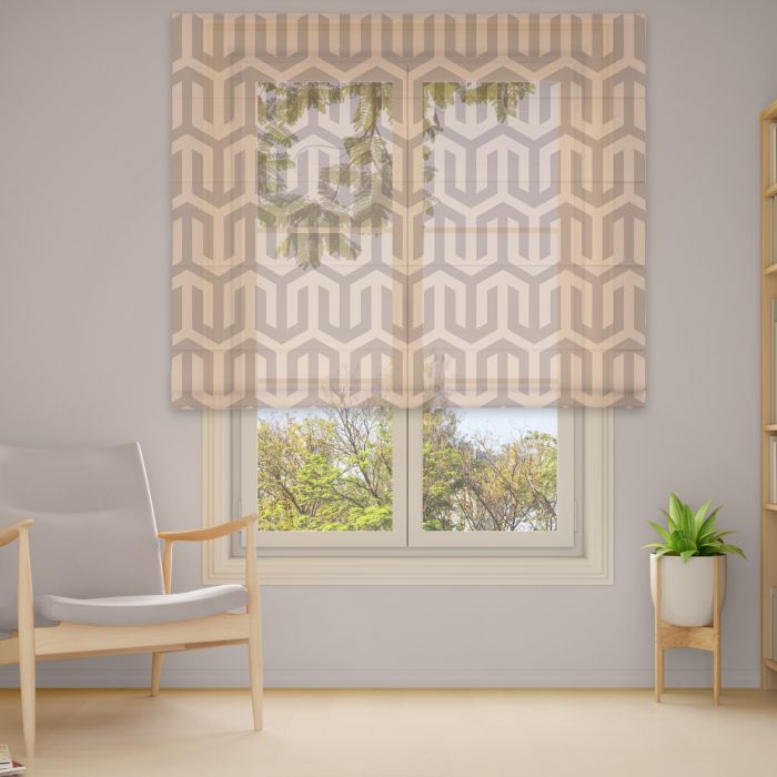 Римська штора DECOLIV Фотопечать  Тюль  130*170