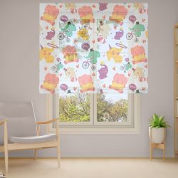 Римська штора з фотодруком Фотодрук 2-1 Тюль