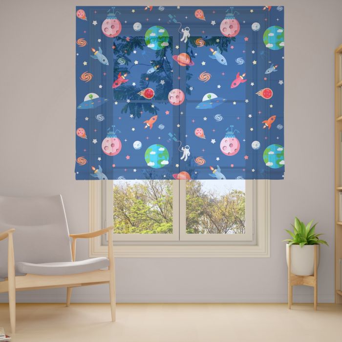 Римська штора DECOLIV Фотопечать  Тюль  120*170