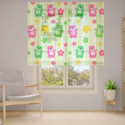 Римська штора з ланцюжковим карнизом Фотодрук 2-10 Тюль