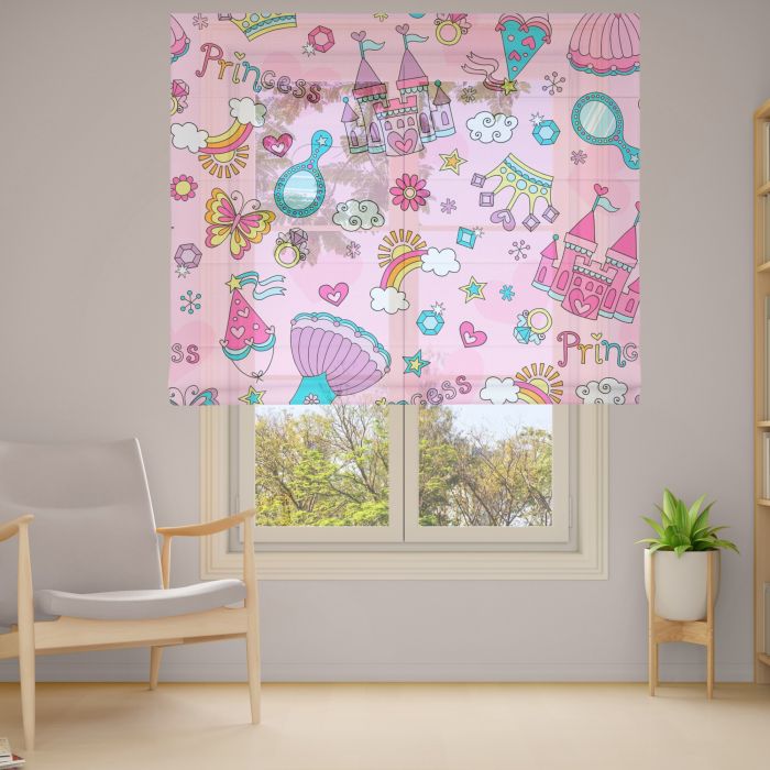 Римська штора DECOLIV Фотопечать  Тюль  220*170