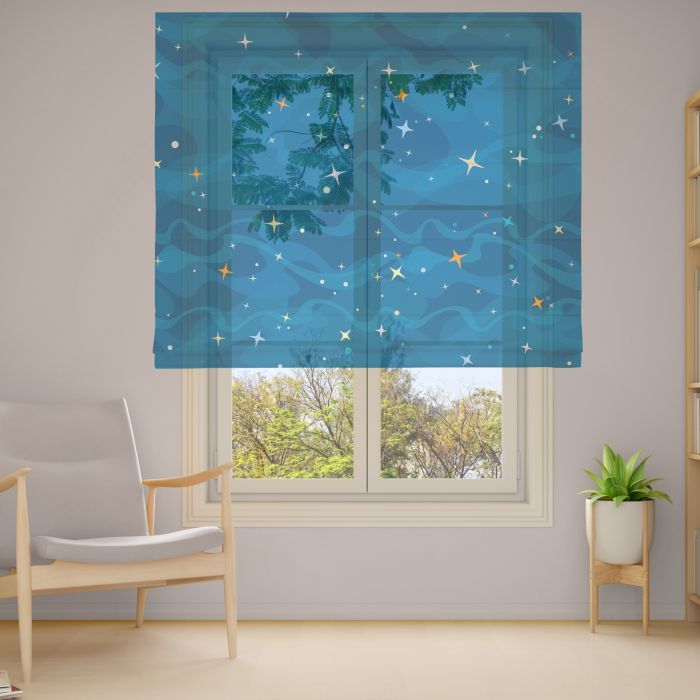 Римська штора DECOLIV Фотопечать  Тюль  130*170