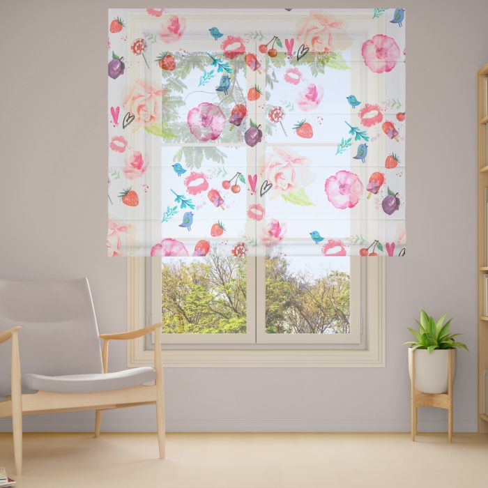 Римська штора DECOLIV Фотопечать  Тюль  160*170