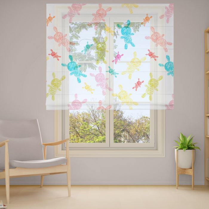 Римська штора з фотодруком Фотодрук 2-43 Тюль