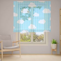 Римська штора з фотодруком Фотодрук 2-45 Тюль