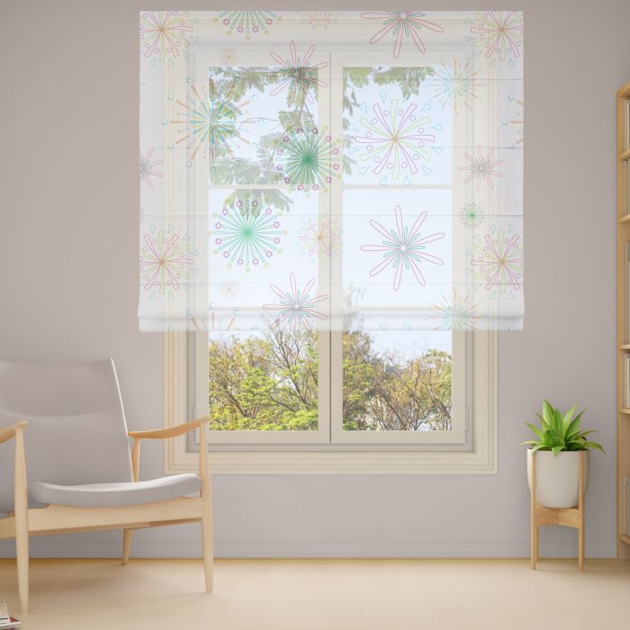 Римська штора з фотодруком Фотодрук 3-9 Тюль