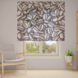 Римська штора з ланцюжковим карнизом Фотодрук 3-12 Тюль