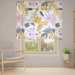 Римська штора з ланцюжковим карнизом Фотодрук 3-14 Тюль