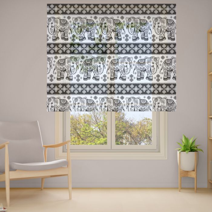 Римська штора з фотодруком Фотодрук 3-15 Тюль