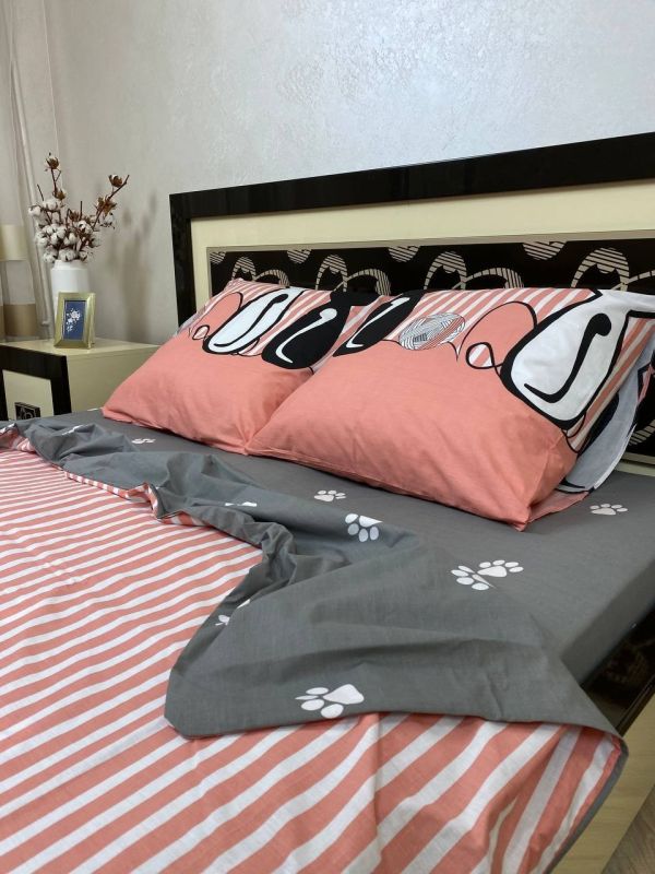 Комплект постільної білизни Преміум 01-006 Бязь