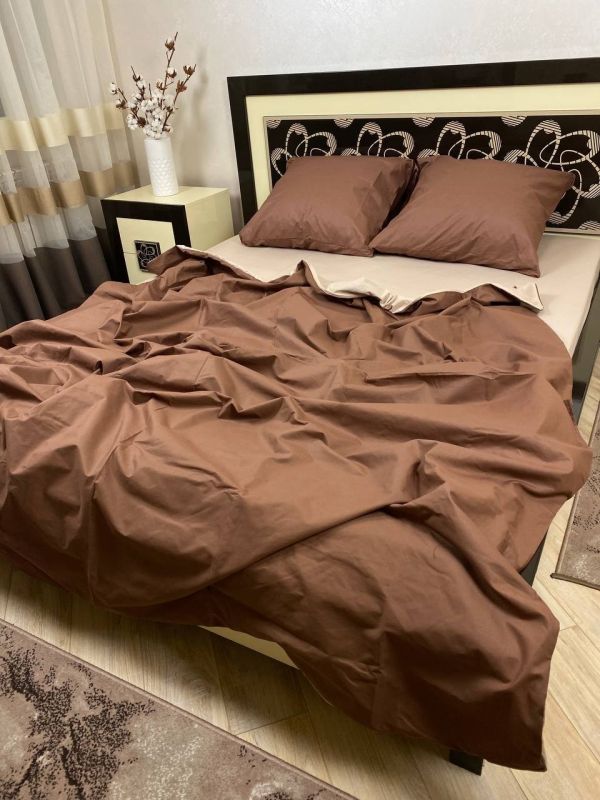 Комплект постільної білизни Преміум 01-008 Бязь