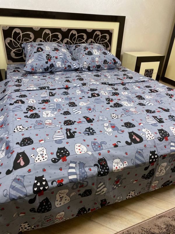 Комплект постільної білизни Преміум 01-011 Бязь наволочки 50*70см