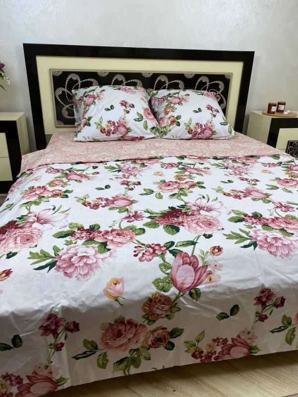 Комплект постільної білизни Преміум 01-018 Бязь