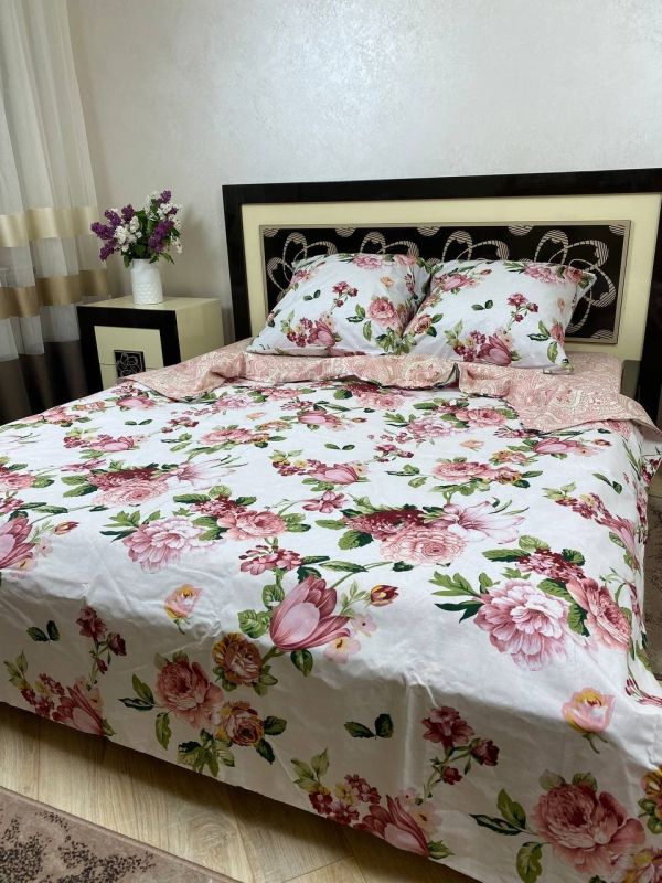 Комплект постільної білизни Преміум 01-018 Бязь