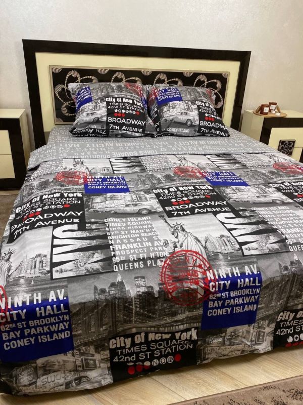 Комплект постільної білизни Преміум 01-020 Бязь наволочки 50*70см