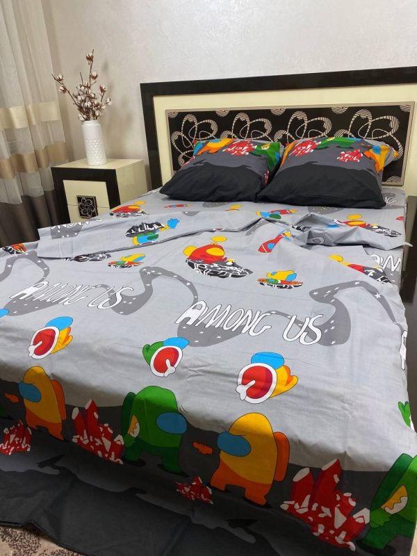 Комплект постільної білизни Преміум 01-021 Бязь