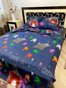 Комплект постільної білизни Преміум 01-022 Бязь наволочки 50*70см