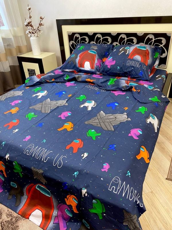 Комплект постільної білизни Преміум 01-022 Бязь наволочки 50*70см