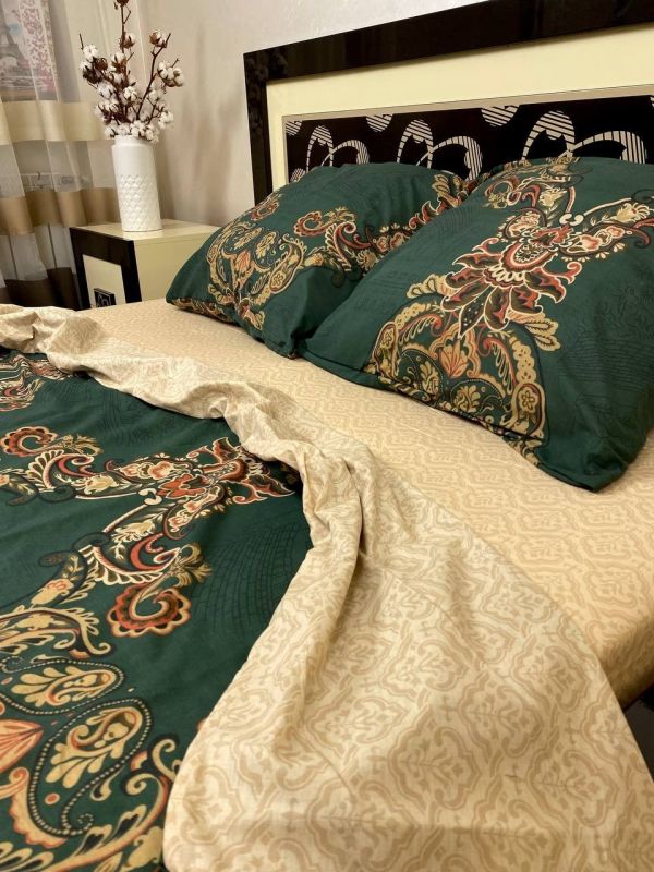 Комплект постільної білизни Преміум 01-024 Бязь