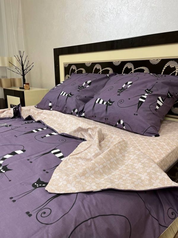 Комплект постільної білизни Преміум 01-025 Бязь