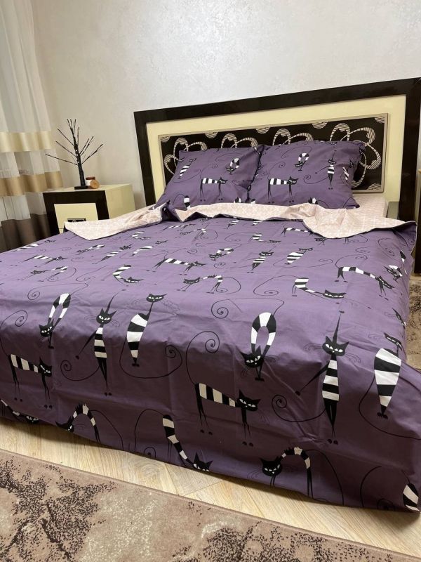 Комплект постільної білизни Преміум 01-025 Бязь