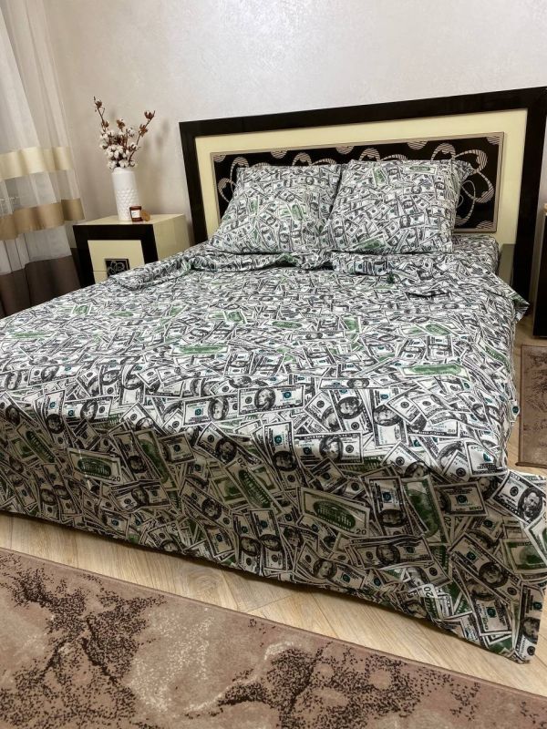 Комплект постільної білизни Преміум 01-033 Бязь