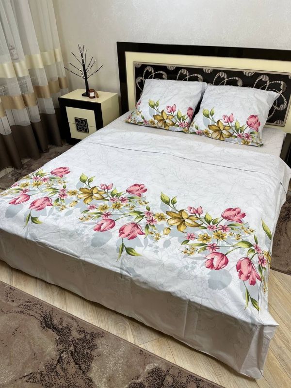 Комплект постільної білизни Преміум 01-038 Бязь наволочки 50*70см