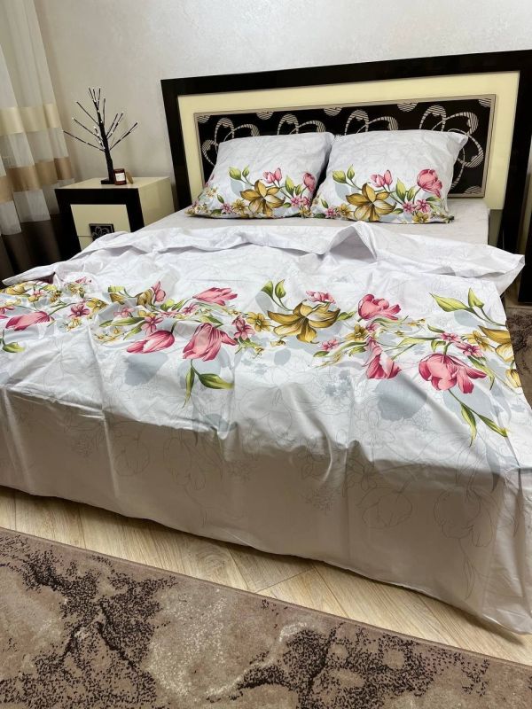 Комплект постільної білизни Преміум 01-038 Бязь наволочки 50*70см