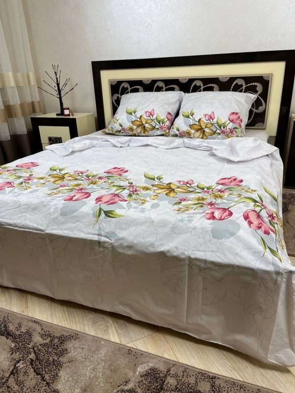 Комплект постільної білизни Преміум 01-038 Бязь