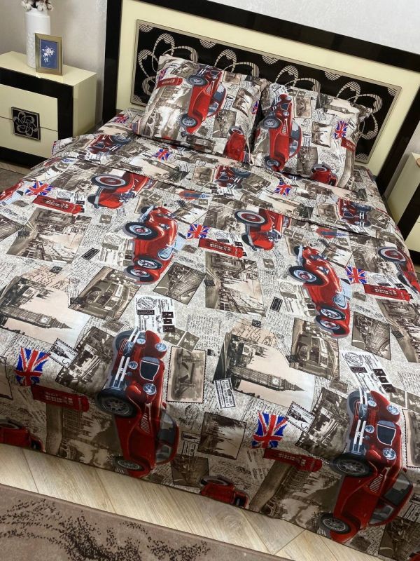 Комплект постільної білизни Преміум 01-040 Бязь наволочки 50*70см