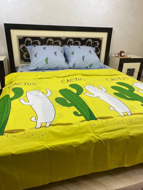 Комплект постільної білизни Преміум 01-047 Бязь