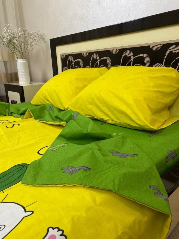 Комплект постільної білизни Преміум 01-048 Бязь наволочки 50*70см