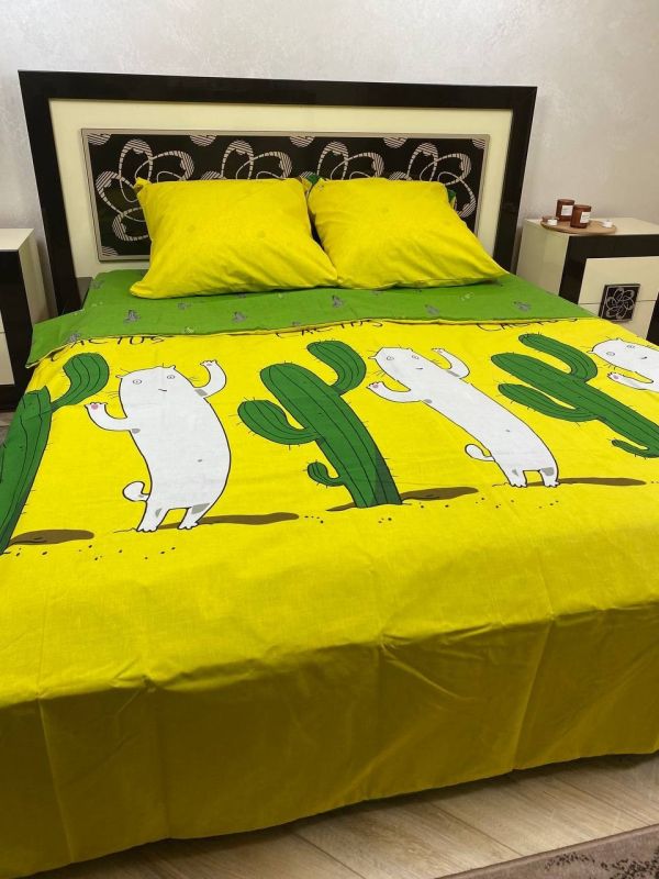 Комплект постільної білизни Преміум 01-048 Бязь