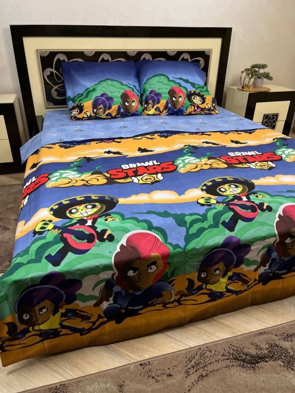 Комплект постільної білизни Преміум 01-051 Бязь наволочки 50*70см