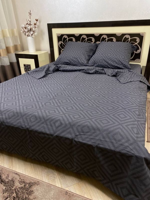 Комплект постільної білизни Преміум 01-054 Бязь