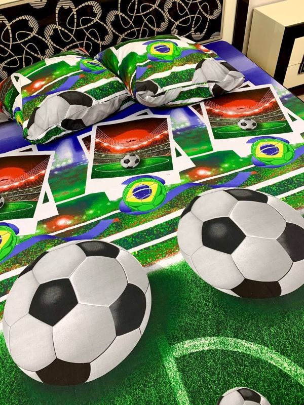 Комплект постільної білизни Преміум 01-055 Бязь