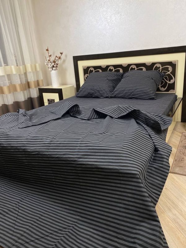 Комплект постільної білизни Преміум 01-062 Бязь