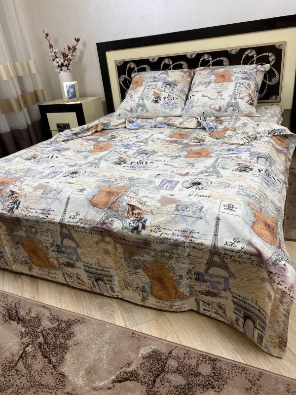 Комплект постільної білизни Преміум 02-002 Бязь наволочки 50*70см