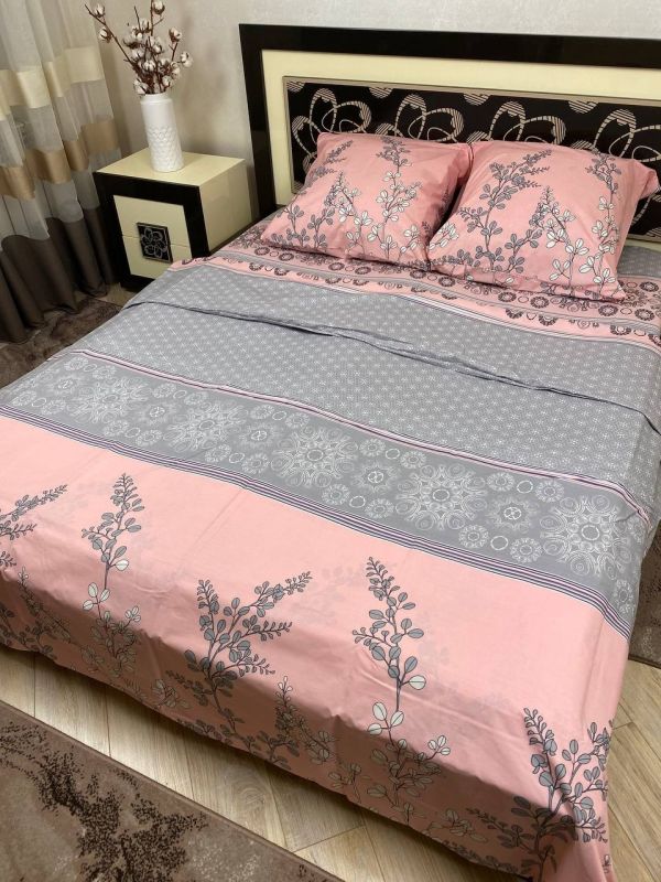 Комплект постільної білизни Преміум 02-006 Бязь