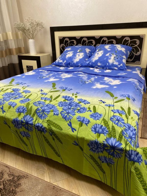 Комплект постільної білизни Преміум 02-007 Бязь наволочки 50*70см