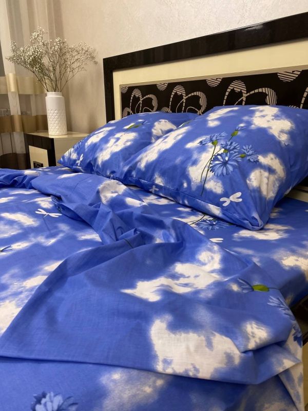 Комплект постільної білизни Преміум 02-007 Бязь наволочки 50*70см