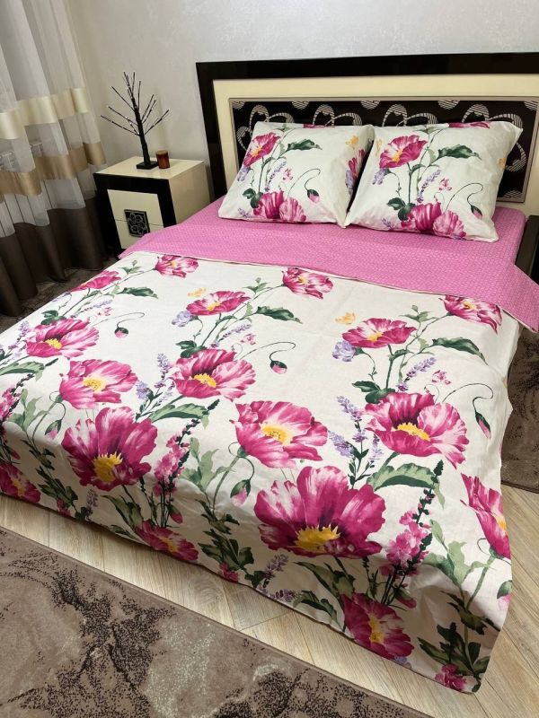 Комплект постільної білизни Преміум 02-013 Бязь