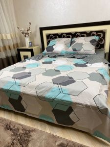 Комплект постільної білизни Преміум 02-015 Бязь